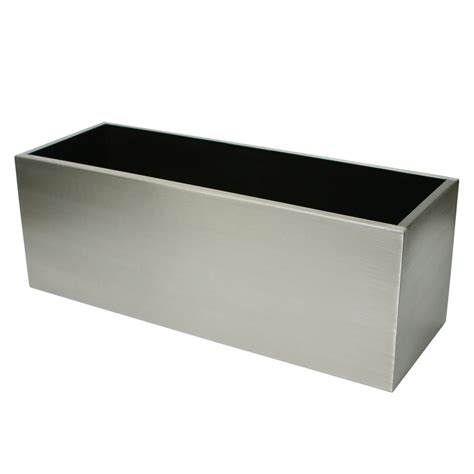 stainless steel planter box melbourne|large plastic rectangular planter boxes.